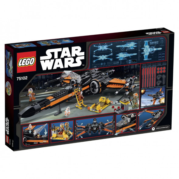 Конструктор LEGO Star Wars 75102 Истребитель По (Poe&amp;#039;s X-Wing Fighter) в Сургуте