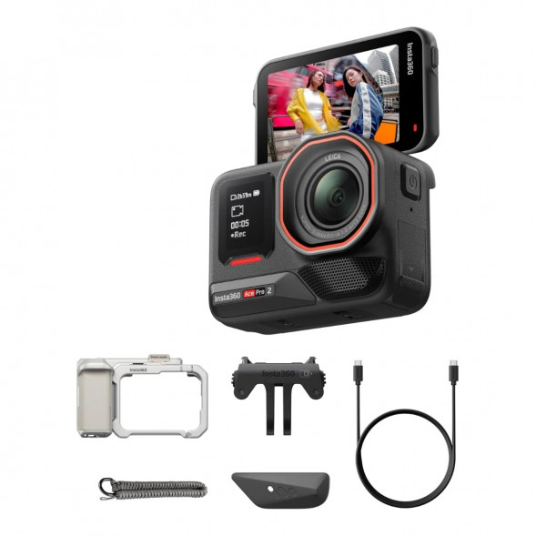 Экшн-камера Insta360 Ace Pro 2 Single Battery Xplorer Bundle, Silver в Сургуте