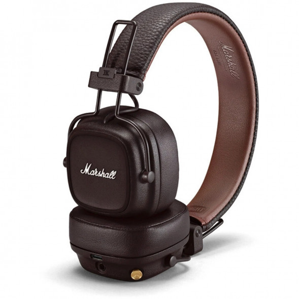 Беспроводные наушники Marshall Major IV, коричневый в Сургуте