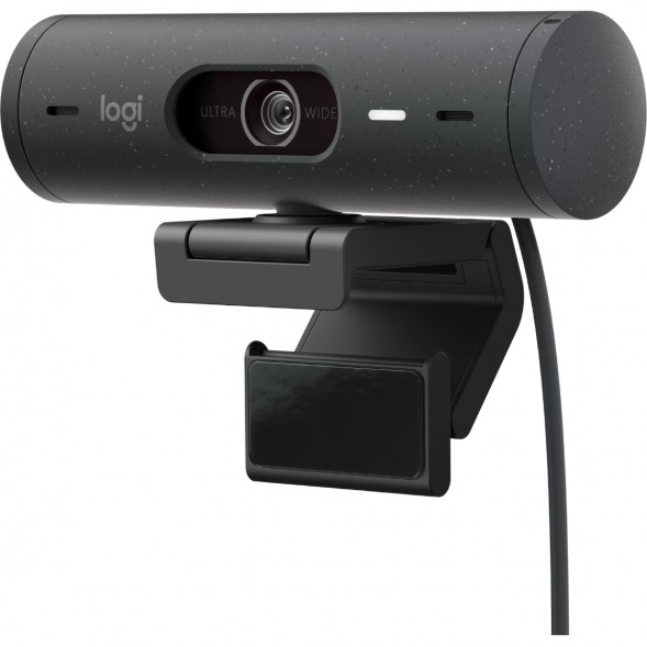 Веб-камера Logitech Brio 500, чёрный в Сургуте