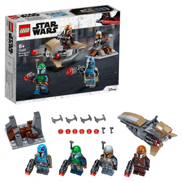 Конструктор LEGO Star Wars 75267 Боевой набор Мандалорцы в Сургуте