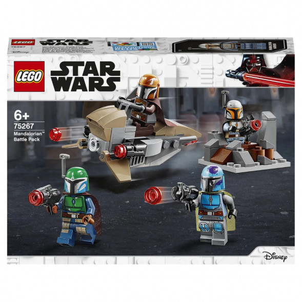 Конструктор LEGO Star Wars 75267 Боевой набор Мандалорцы в Сургуте