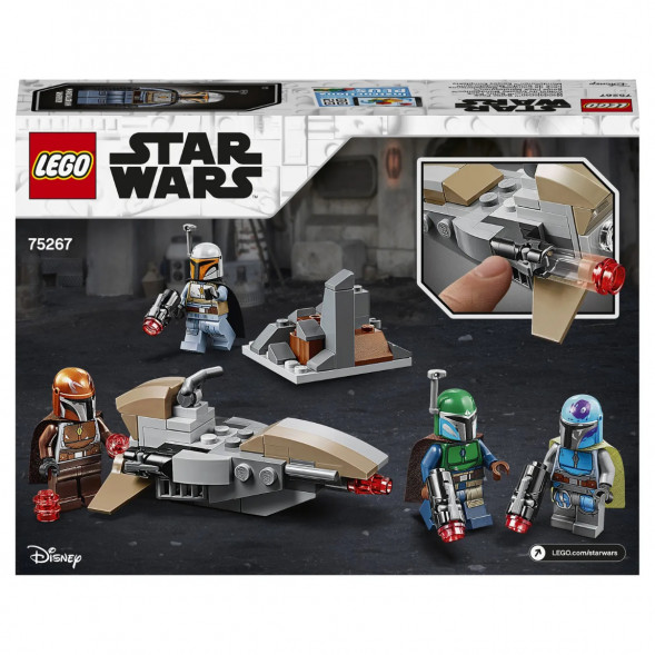 Конструктор LEGO Star Wars 75267 Боевой набор Мандалорцы в Сургуте