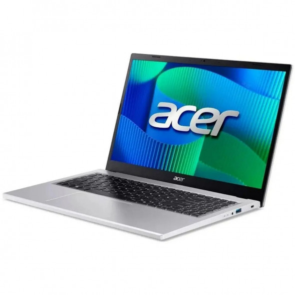 Ноутбук Acer Extensa 15 EX215-57-597H (15.6&amp;quot;, IPS, Intel Core i5 13420H 2.1ГГц, 8 ядер, 32ГБ DDR5, 1ТБ SSD, Intel UHD Graphics, без ОС), серебристый в Сургуте