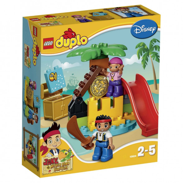 Конструктор LEGO DUPLO Jake 10604 Остров сокровищ в Сургуте