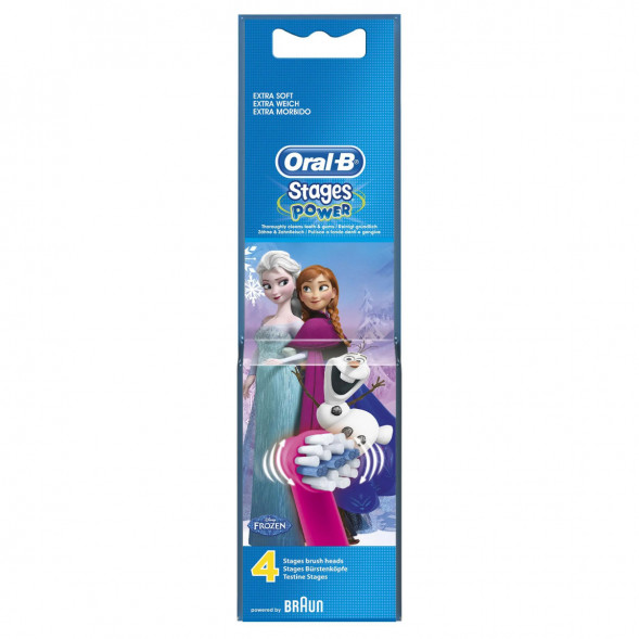 Насадки на зубные щетки Oral-B Frozen, 4 шт. в Сургуте