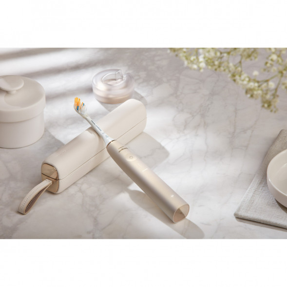 Звуковая зубная щетка Philips Sonicare 9900 Prestige HX9992, золотистое шампанское в Сургуте