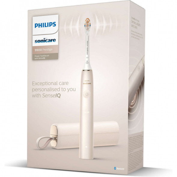 Звуковая зубная щетка Philips Sonicare 9900 Prestige HX9992, золотистое шампанское в Сургуте