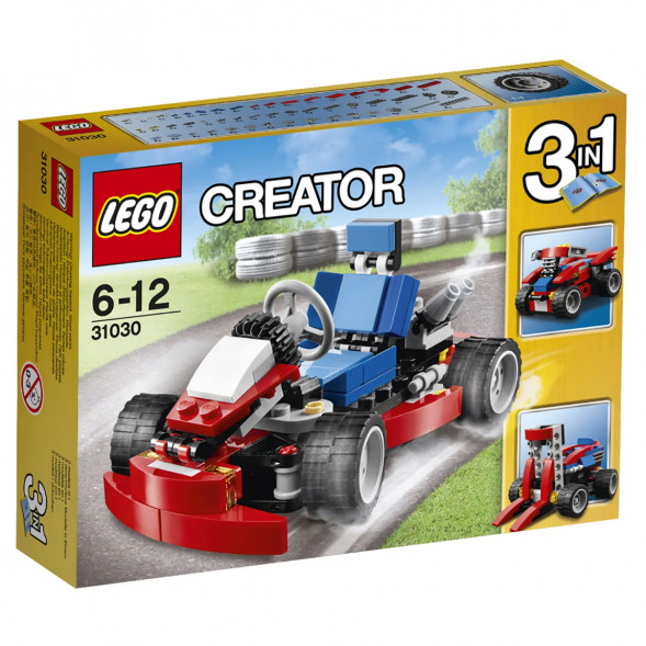 Конструктор LEGO Creator 31030 Красный гоночный карт в Сургуте