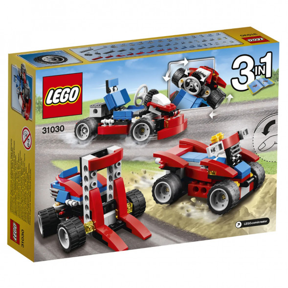 Конструктор LEGO Creator 31030 Красный гоночный карт в Сургуте