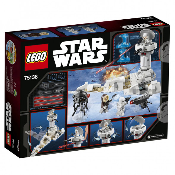 Конструктор LEGO Star Wars 75138 Нападение на Хот в Сургуте