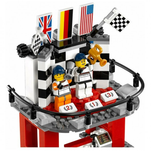 Конструктор LEGO Speed Champions 75912 Финишная линия гонки Porsche 911 GT в Сургуте