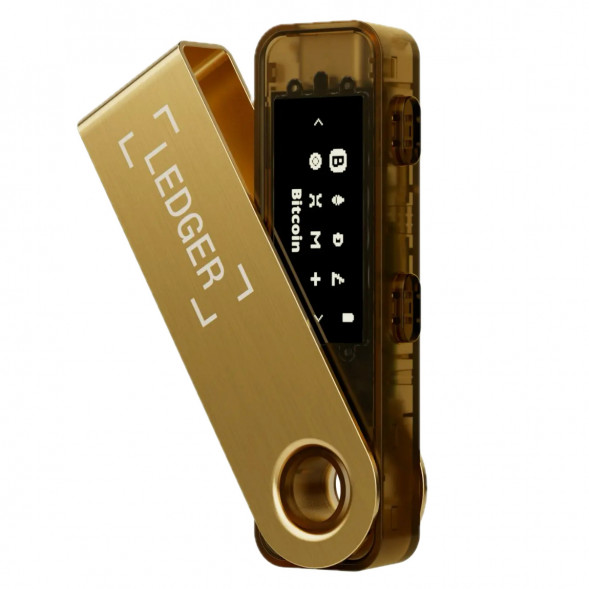 Криптокошелек Ledger Nano S Plus 1 шт., золотой в Сургуте