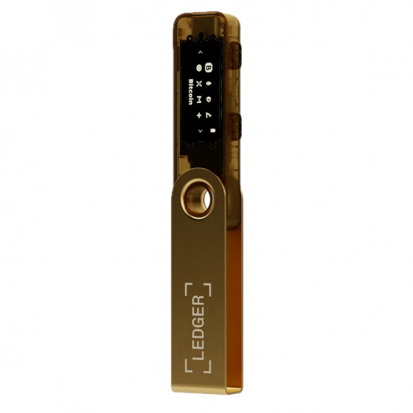 Криптокошелек Ledger Nano S Plus 1 шт., золотой в Сургуте
