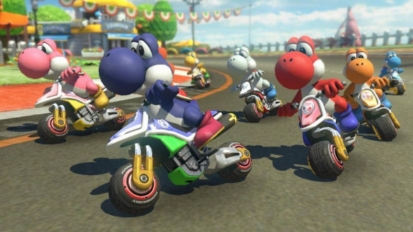 Игра Mario Kart 8 Deluxe Edition для Nintendo Switch, картридж в Сургуте