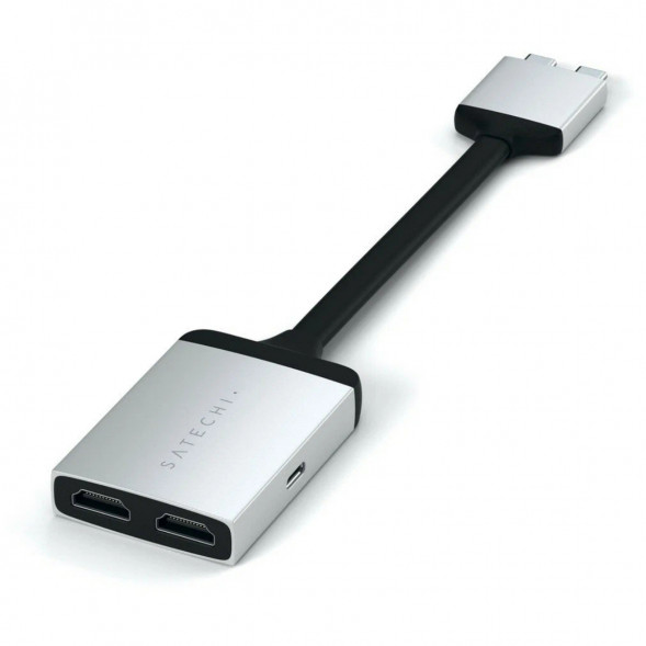 Адаптер Satechi USB-C Dual 4K HDMI Adapter (2xHDMI, USB Type-C) в Сургуте