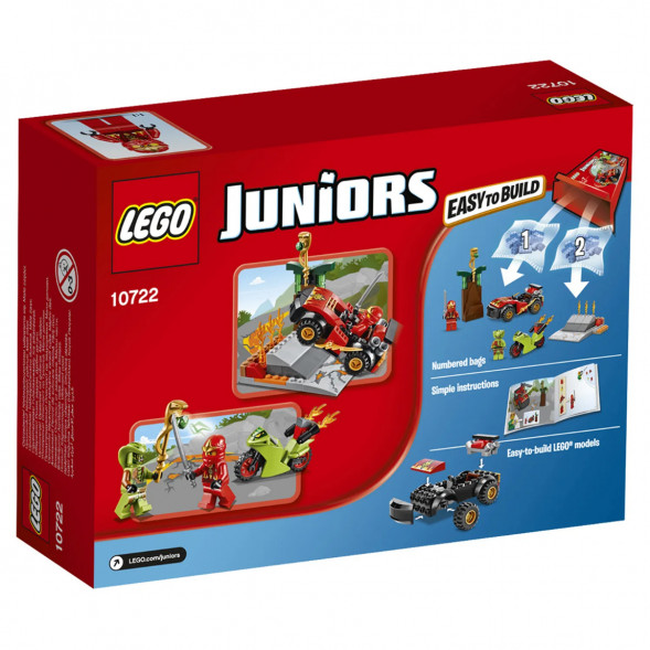 Конструктор LEGO Juniors 10722 Схватка со змеями в Сургуте