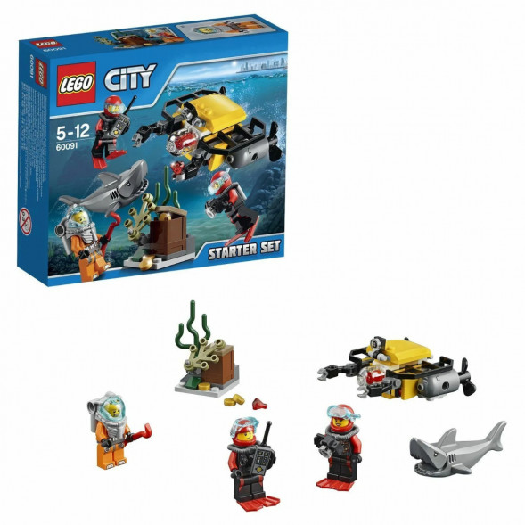 Конструктор LEGO City Deep Sea Explorers 60091 Исследование морских глубин в Сургуте