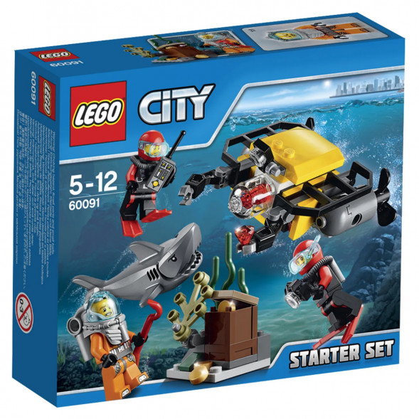 Конструктор LEGO City Deep Sea Explorers 60091 Исследование морских глубин в Сургуте