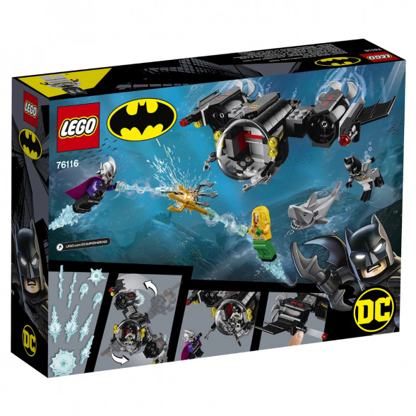 Конструктор LEGO Super Heroes 76116 Подводный бой Бэтмена в Сургуте