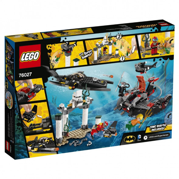 Конструктор LEGO Super Heroes 76027 Глубоководная атака Черного Манта в Сургуте