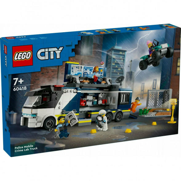 Конструктор LEGO City 60418 Полицейский грузовик криминалистической лаборатории в Сургуте