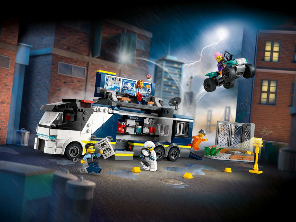 Конструктор LEGO City 60418 Полицейский грузовик криминалистической лаборатории в Сургуте