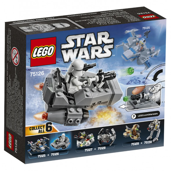 Конструктор LEGO Star Wars 75126 Снежный спидер Первого Ордена в Сургуте