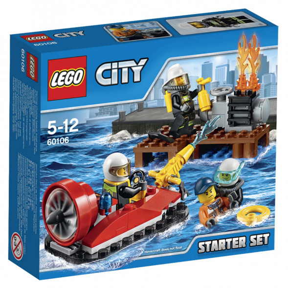 Конструктор LEGO City Fire 60106 Пожарная охрана в Сургуте