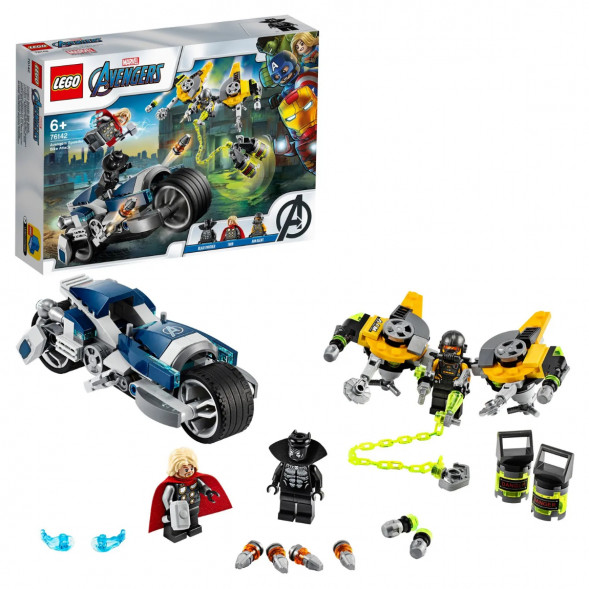 Конструктор LEGO Super Heroes 76142 Мстители Атака на спортбайке в Сургуте