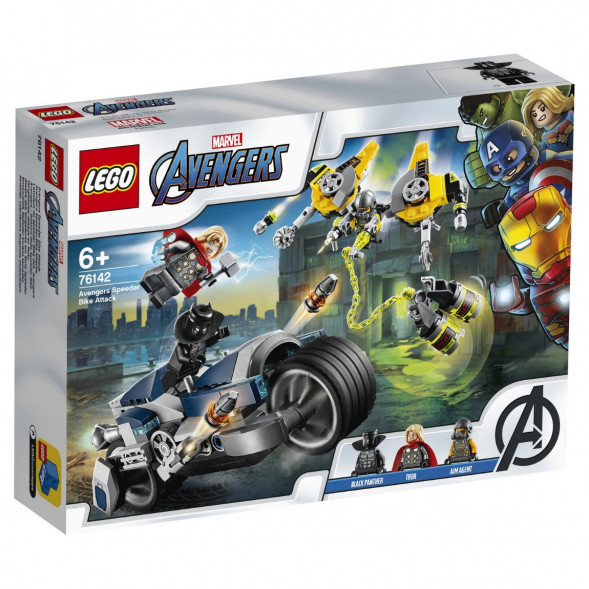 Конструктор LEGO Super Heroes 76142 Мстители Атака на спортбайке в Сургуте