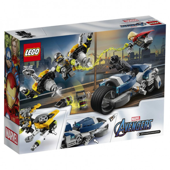 Конструктор LEGO Super Heroes 76142 Мстители Атака на спортбайке в Сургуте