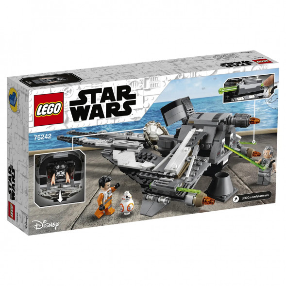 Конструктор LEGO Star Wars 75242 Перехватчик СИД Чёрного аса в Сургуте