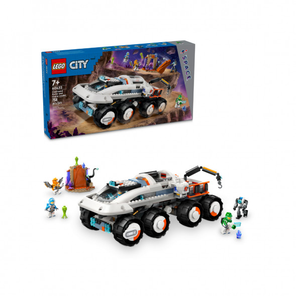 Конструктор LEGO City 60432 Командный вездеход и кран-погрузчик в Сургуте