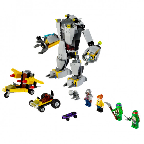Конструктор LEGO Teenage Mutant Ninja Turtle 79105 Нападение робота Бакстера в Сургуте
