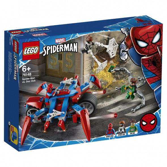 Конструктор LEGO Super Heroes 76148 Человек-паук против Доктора Осьминога в Сургуте
