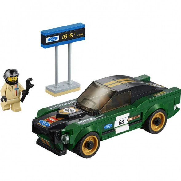 Конструктор LEGO Speed Champions 75884 1968 Ford Mustang Fastback в Сургуте