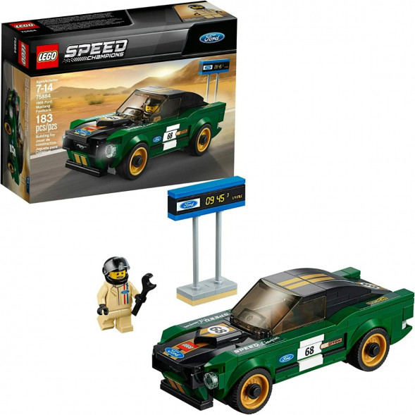 Конструктор LEGO Speed Champions 75884 1968 Ford Mustang Fastback в Сургуте