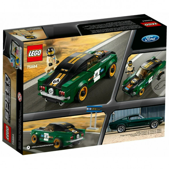Конструктор LEGO Speed Champions 75884 1968 Ford Mustang Fastback в Сургуте