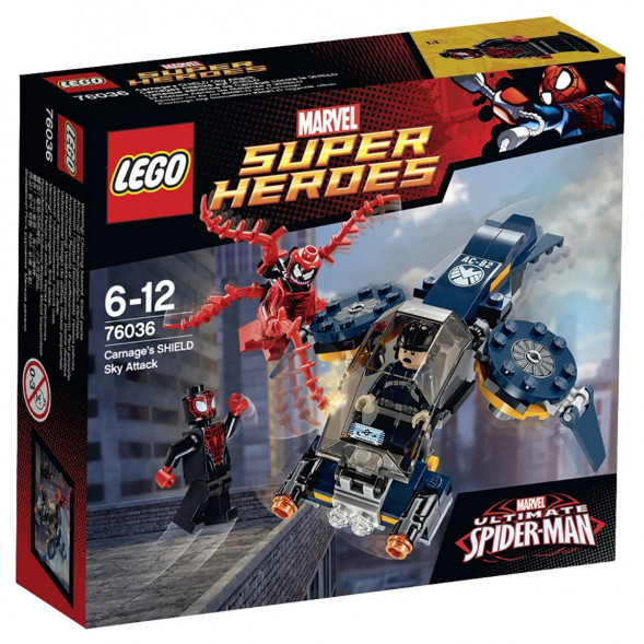 Конструктор LEGO Super Heroes 76036 Воздушная атака Карнажа в Сургуте
