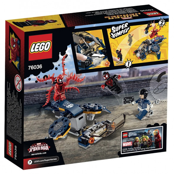 Конструктор LEGO Super Heroes 76036 Воздушная атака Карнажа в Сургуте