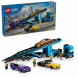 Конструктор LEGO City 60408 Грузовик-автовоз со спортивными автомобилями в Сургуте