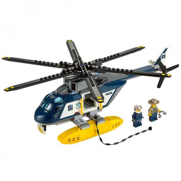 Конструктор LEGO City 60067 Погоня на полицейском вертолёте в Сургуте