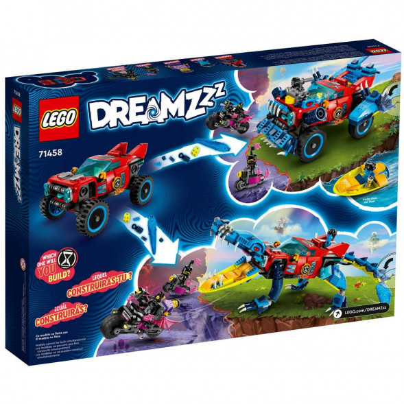 Конструктор LEGO DREAMZzz 71458 Автомобиль-крокодил в Сургуте