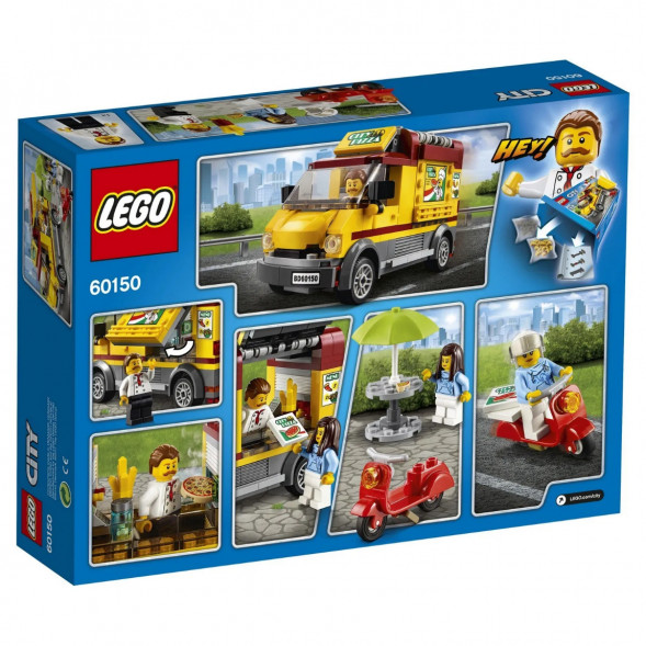Конструктор LEGO City Great Vehicles 60150 Фургон-пиццерия в Сургуте