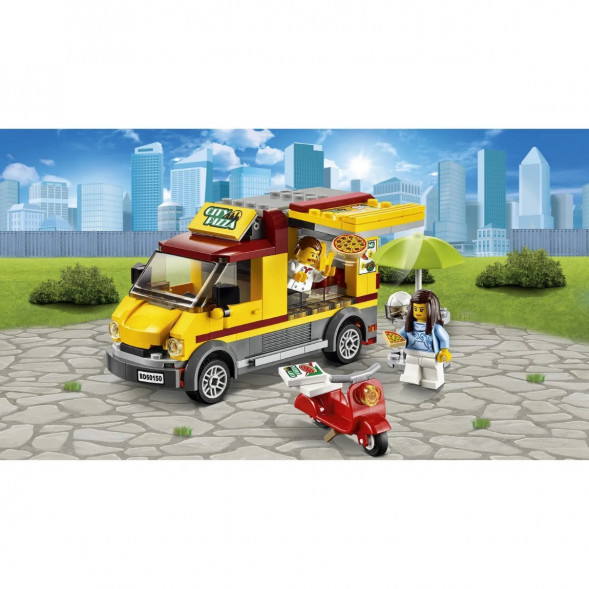 Конструктор LEGO City Great Vehicles 60150 Фургон-пиццерия в Сургуте