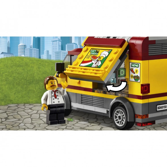 Конструктор LEGO City Great Vehicles 60150 Фургон-пиццерия в Сургуте