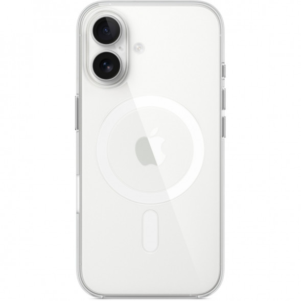 Чехол Apple Clear Case with MagSafe для iPhone 16 Plus, прозрачный (MA7D4ZM/A) в Сургуте