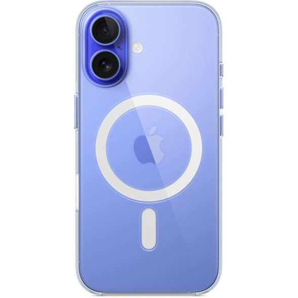 Чехол Apple Clear Case with MagSafe для iPhone 16 Plus, прозрачный (MA7D4ZM/A) в Сургуте