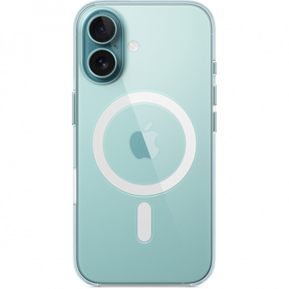 Чехол Apple Clear Case with MagSafe для iPhone 16 Plus, прозрачный (MA7D4ZM/A) в Сургуте